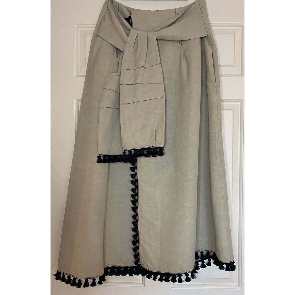 Dorothee Schumacher linen blend skirt. RETAILS FOR $845